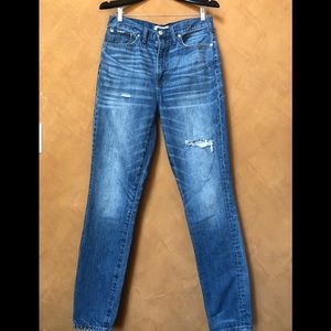 Madewell jeans rigid skinny size 30